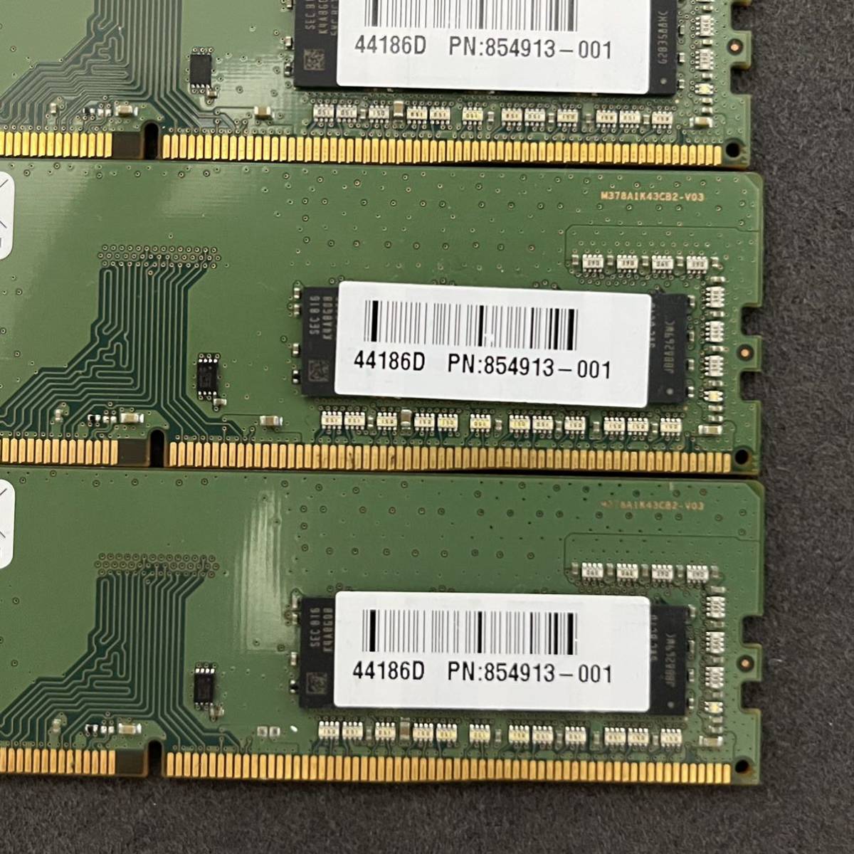 SAMSUNG 1R×8 PC4-2666V-UA2-11メモリ 8GB✕4 メーカー直販