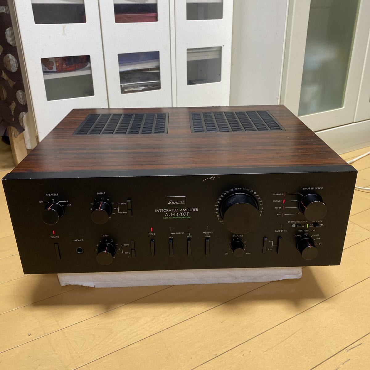 ▽SANSUI サンスイ AU-D707F プリメインアンプ 現状品 中古