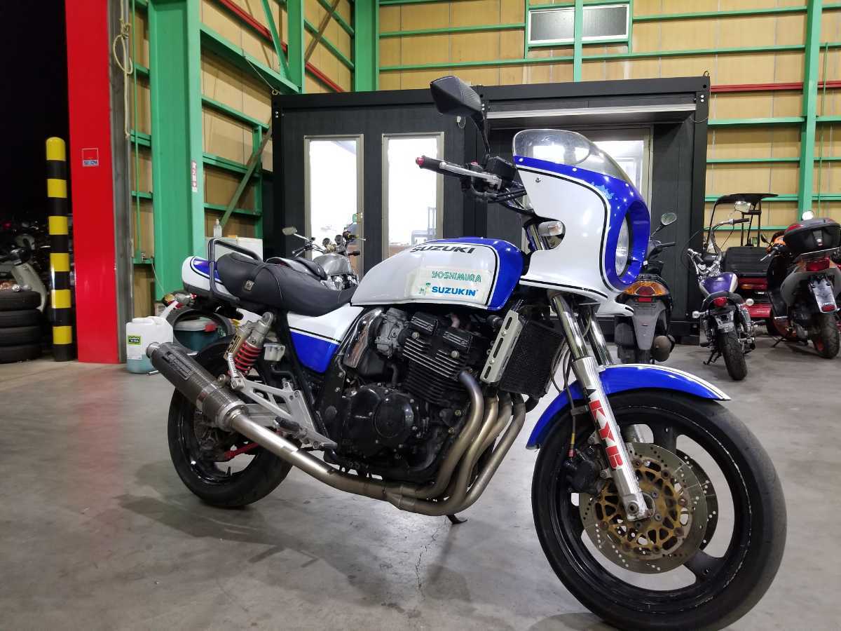 GSX400 S IMPULSE⁄スズキ 待望の後期型！Type 純正前期外装 ブレンボ 