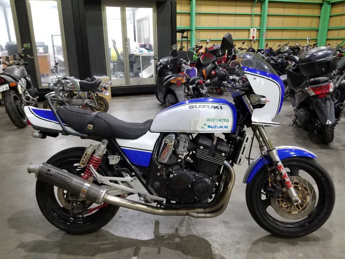 GSX400 S IMPULSE⁄スズキ 待望の後期型！Type 純正前期外装 ブレンボ 