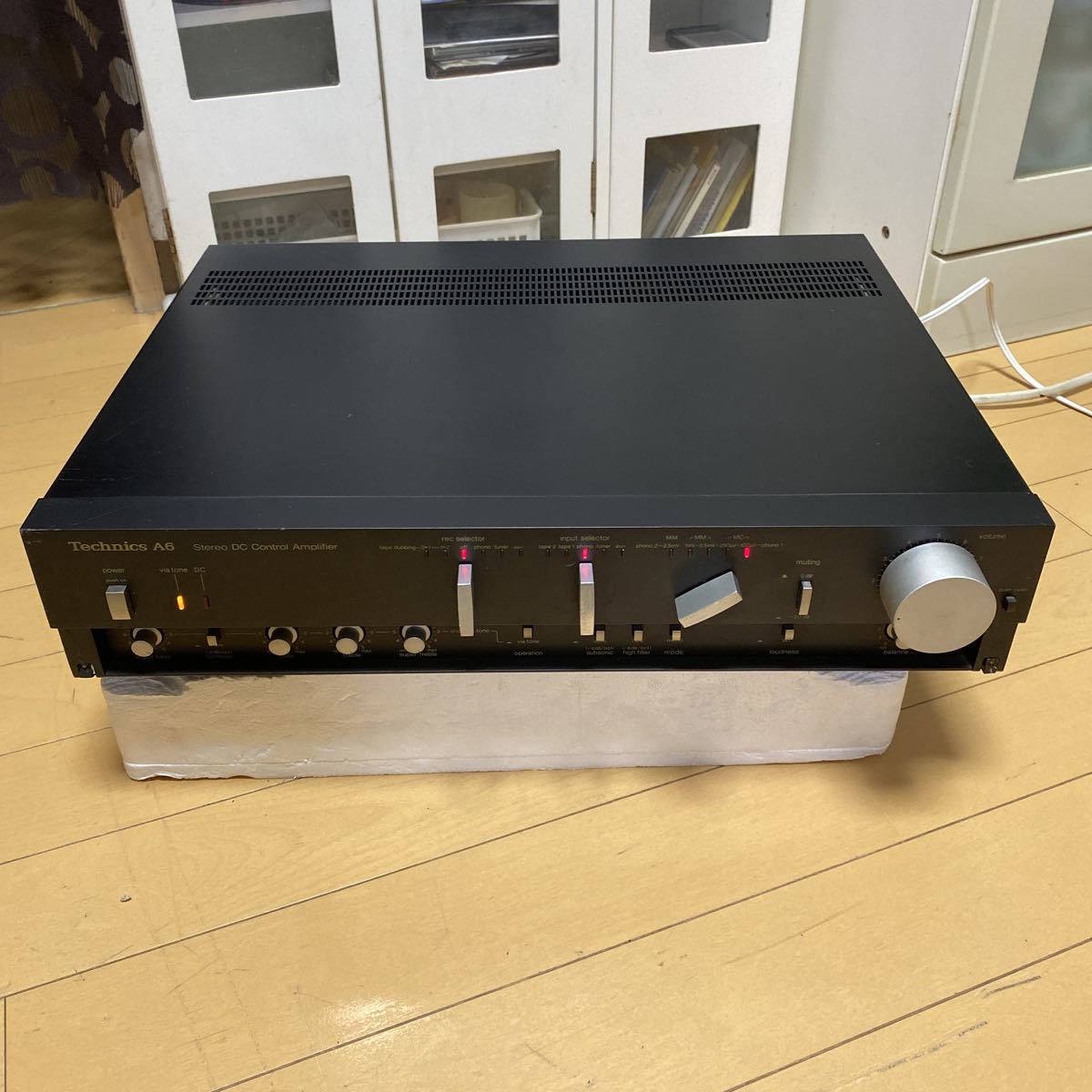 テクニクスコントロールアンプ SU-A6 動作品 か希少 Technics