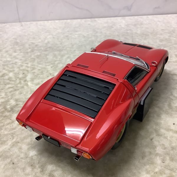 1円〜 京商 1/18 ランボルギーニ MIURA P400SV レッド/ゴールド 【公式