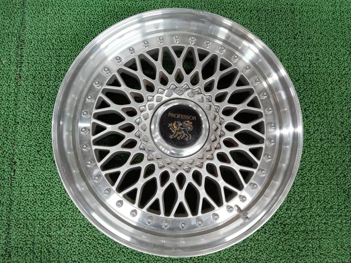 ☆希少美品☆Weds PROFESSOR 3ピース メッシュ 16×7J +36 5H-114.3 4本 