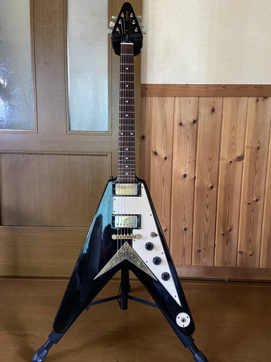 Epiphone V Flying ブラックエボニー 99年 ギブソンEpiphone