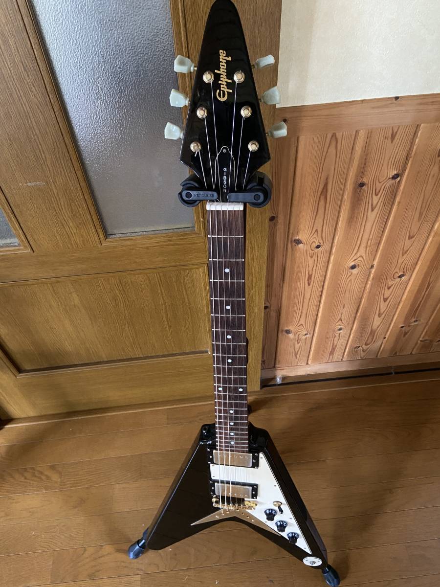 Epiphone V Flying ブラックエボニー 99年 ギブソンEpiphone