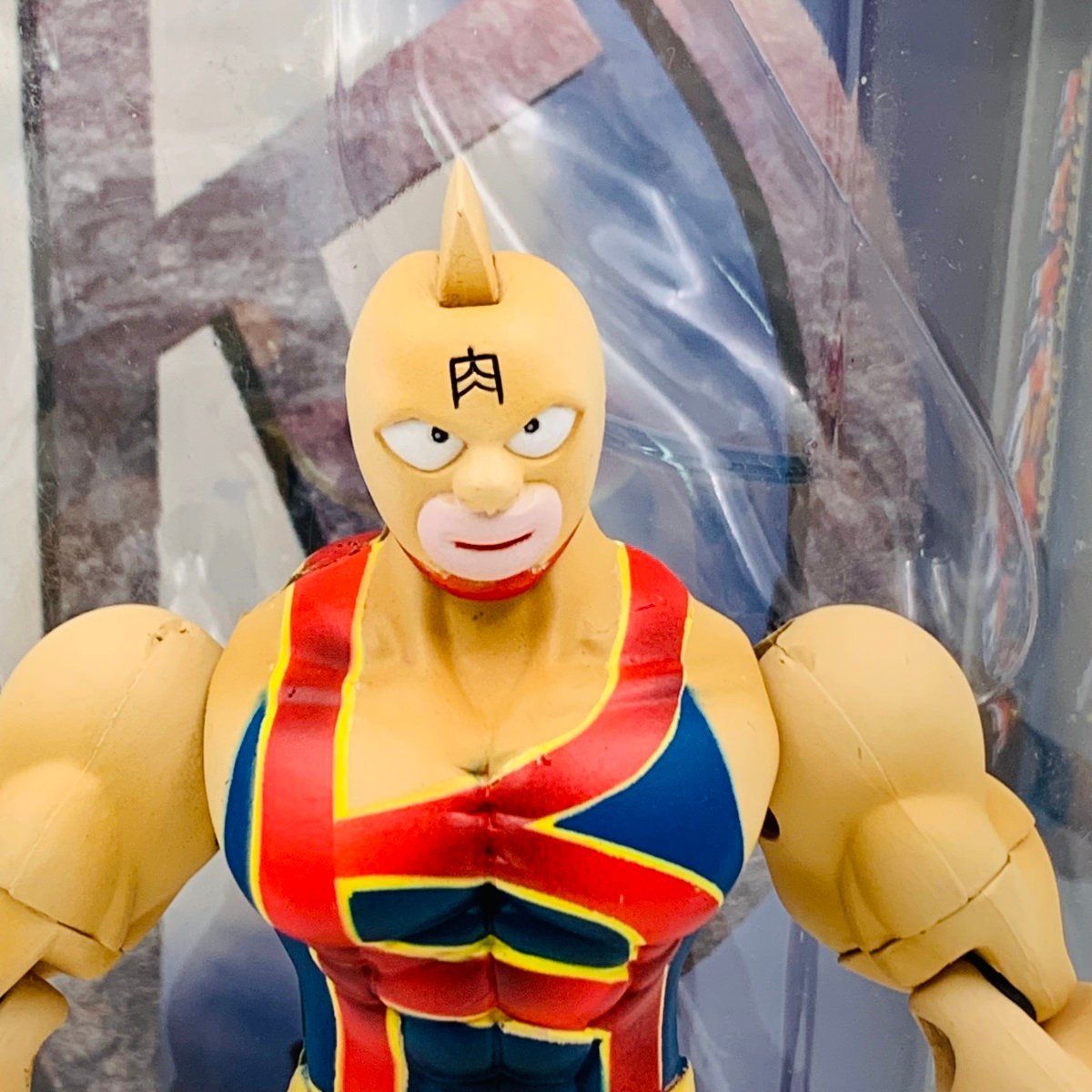 中古品 浪曼堂 浪漫堂 キン肉マン THE ULTIMATE MUSCLES キン肉マン KNシャツ A フィギュア