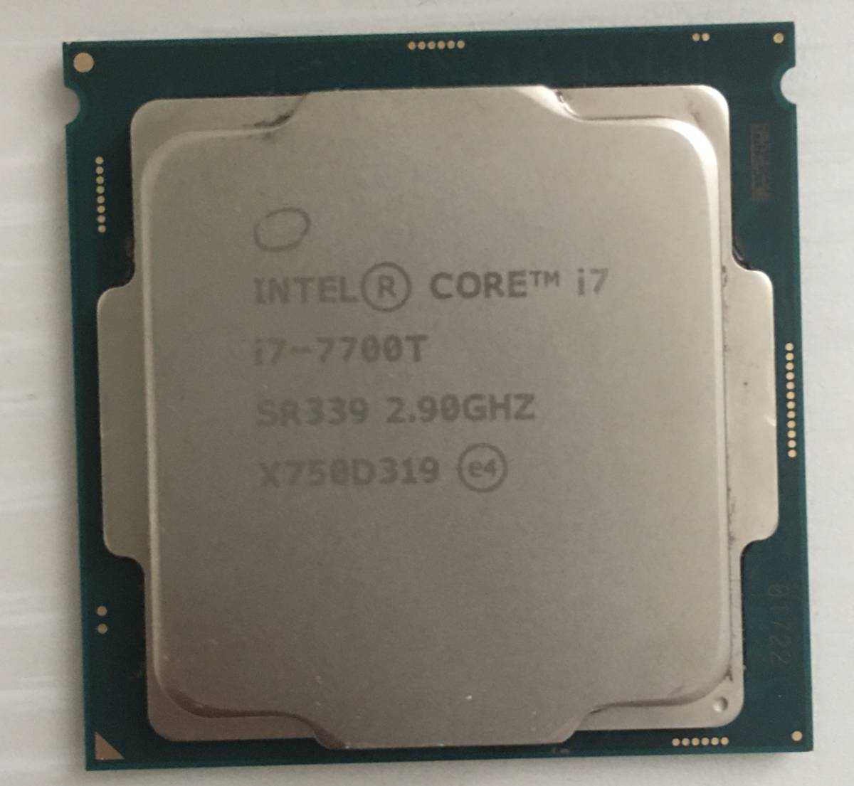 動作品 cpu i7-7700T 2.90GHZCore 8100☆CPU Intel Core i7 7700 3.60 