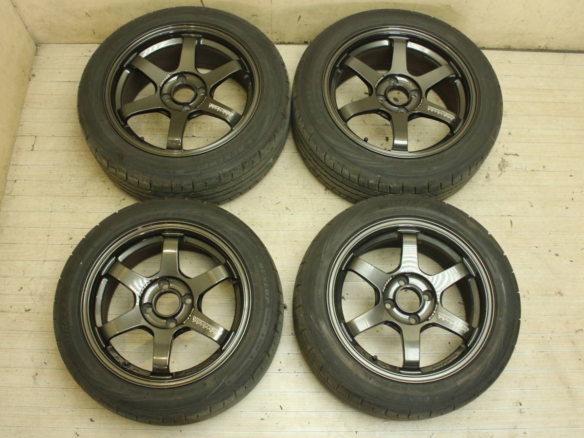 RAYS VOLK RACING TE37 SONIC 15 × 6.5J＋36 195/50R15 16 × 7.0J＋35