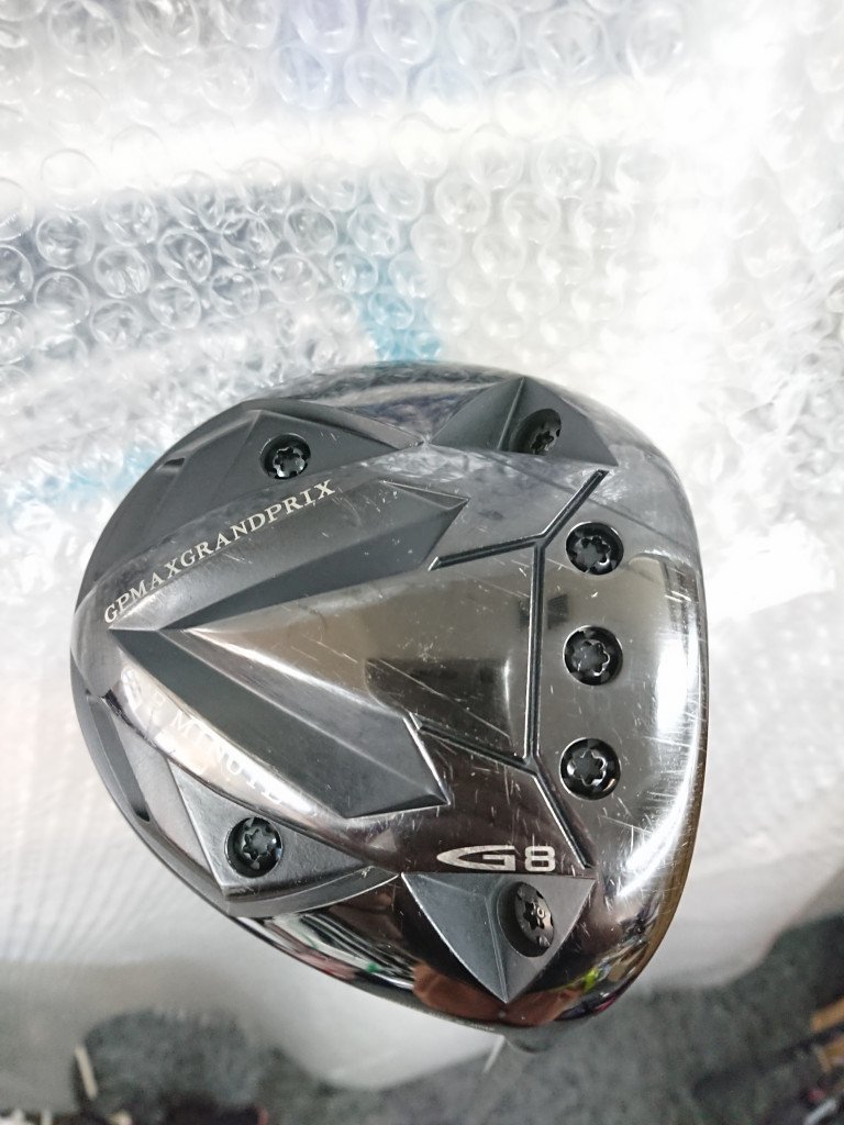 83548*GRAND PRIX グランプリ ONE MINUTE G8ドライバー 1W DERAMAX フレックスR カバー付
