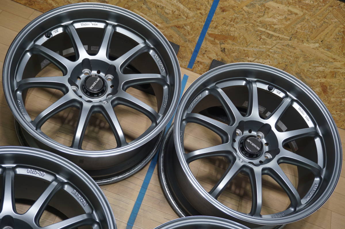 I713希少プロドライブ GC-010G ☆ PCD114.3 9J+20 鍛造 GT-R R32