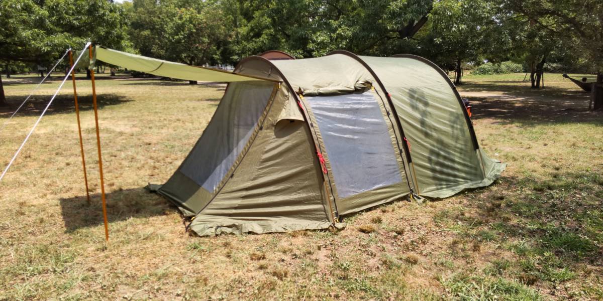 DOD ヤドカリテント T6-662-GY 1年使用計7回 中古品 【公式通販】