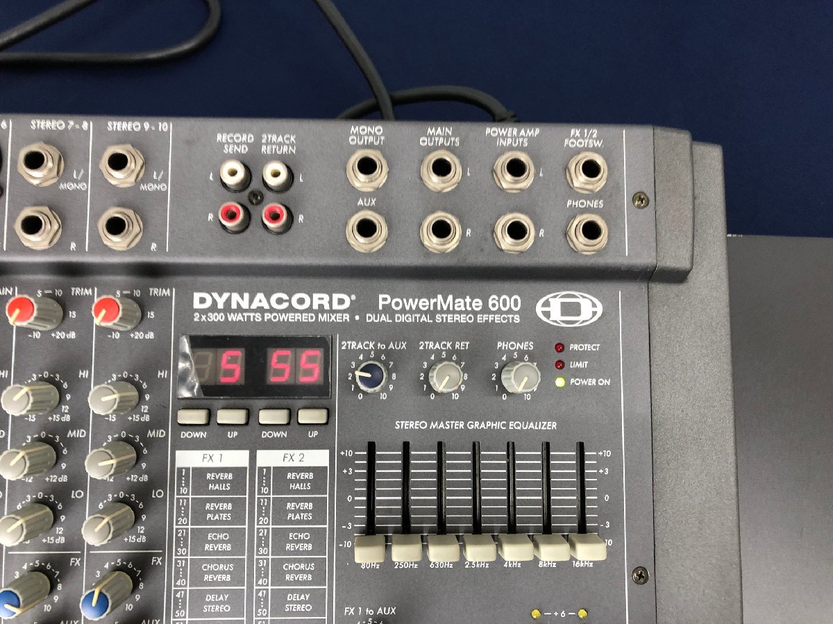 DYNACORD POWERMATE 600 パワードミキサー 動作品 USED DYNACORD