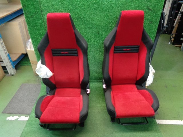 スズキ ZC31S スイフト スポーツ RECARO レカロ 運転席 助手席 フロント左右シート　※ 個人宅配送不可　　2023.6.26.HT.6-T　23060415