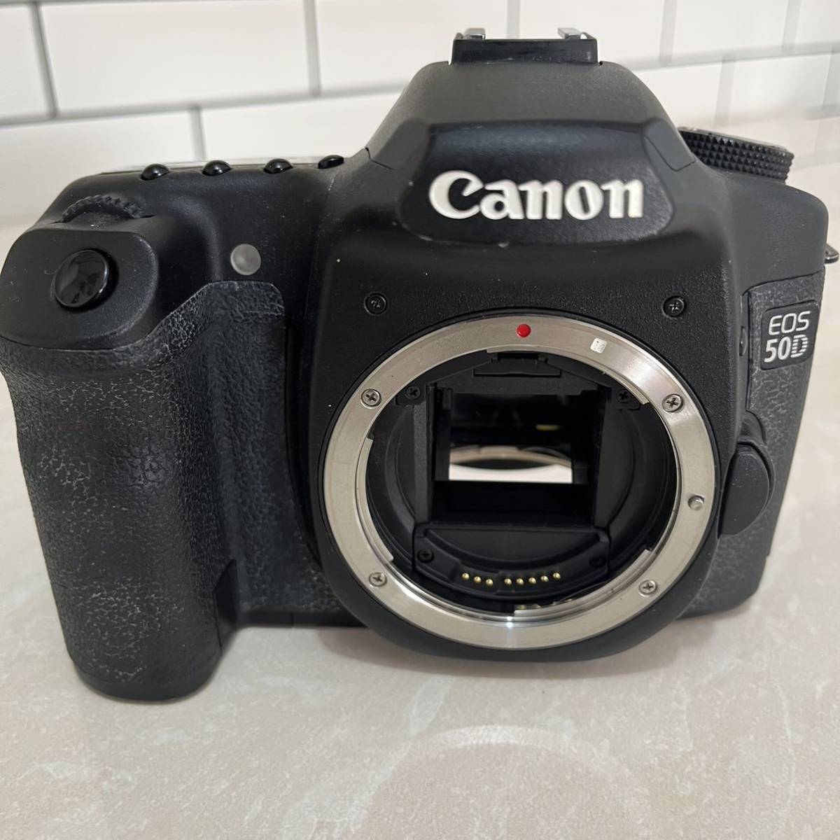 1円～ Canon キャノン EOS 50D 画面割れあり デジタル一眼レフカメラ 