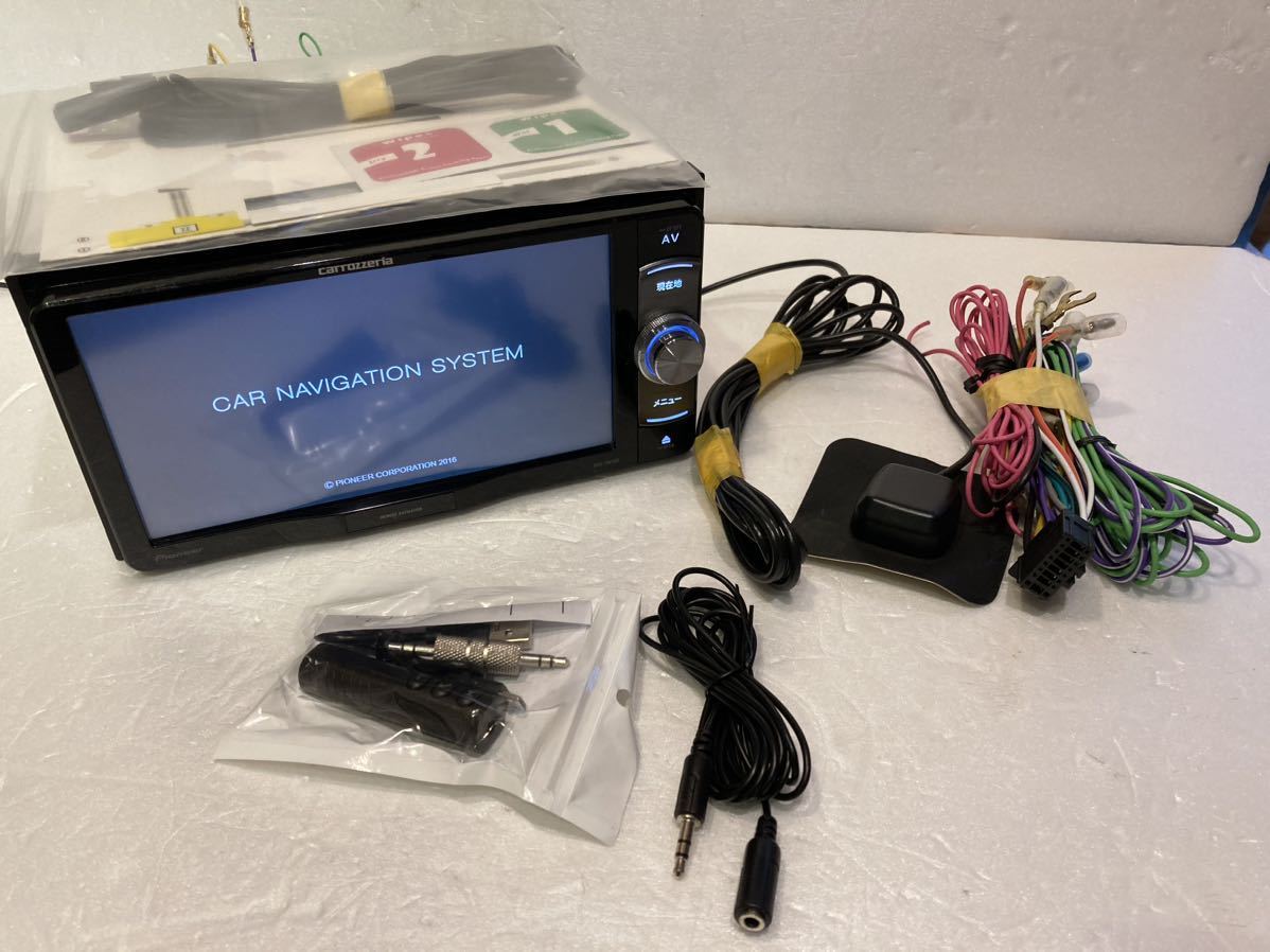 楽ナビAVIC-RW33中古200mm7VワイドワンセグTVナビ最新地図 