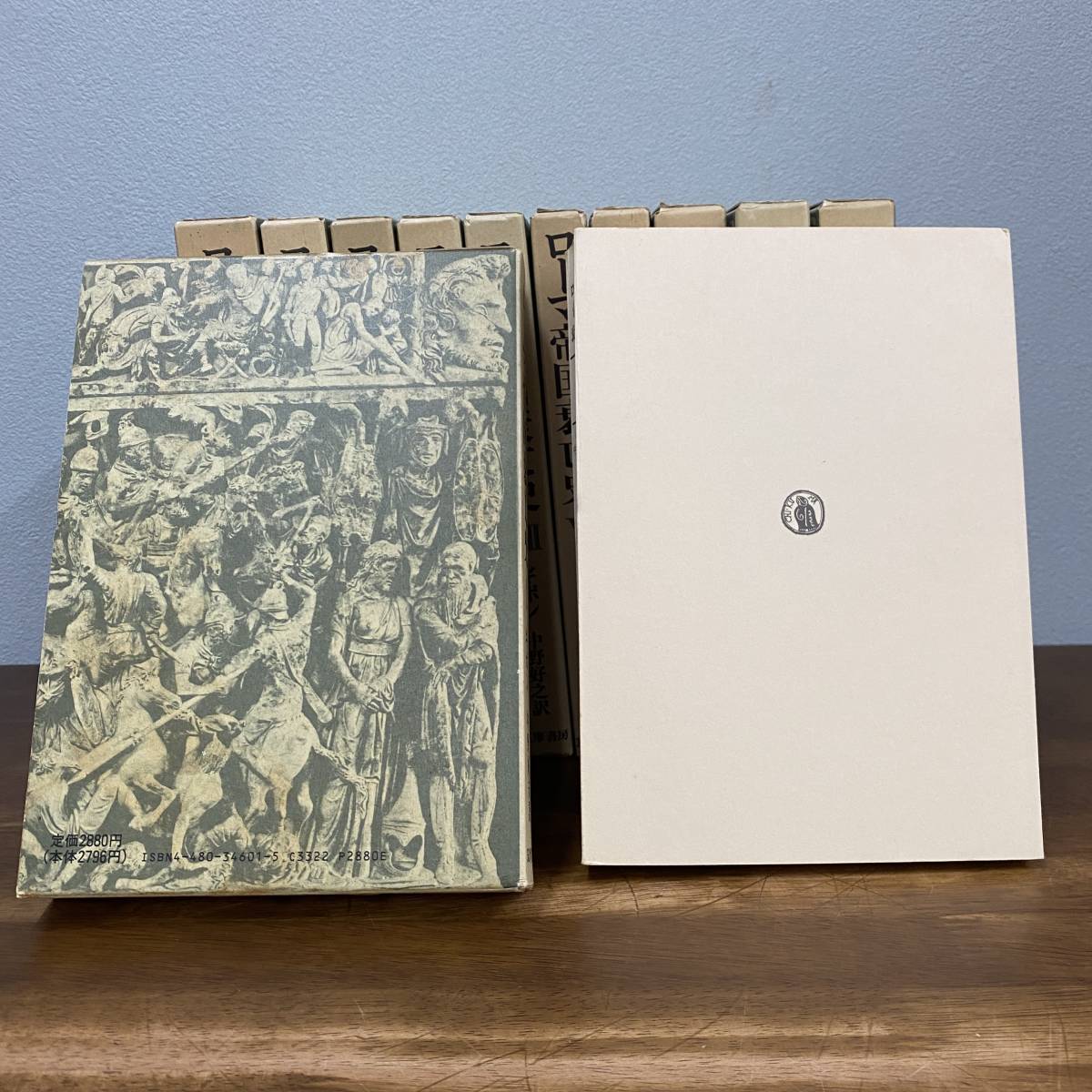 全11巻揃】ローマ帝国衰亡史 ギボン 筑摩書房○古本/11巻別冊付属 :