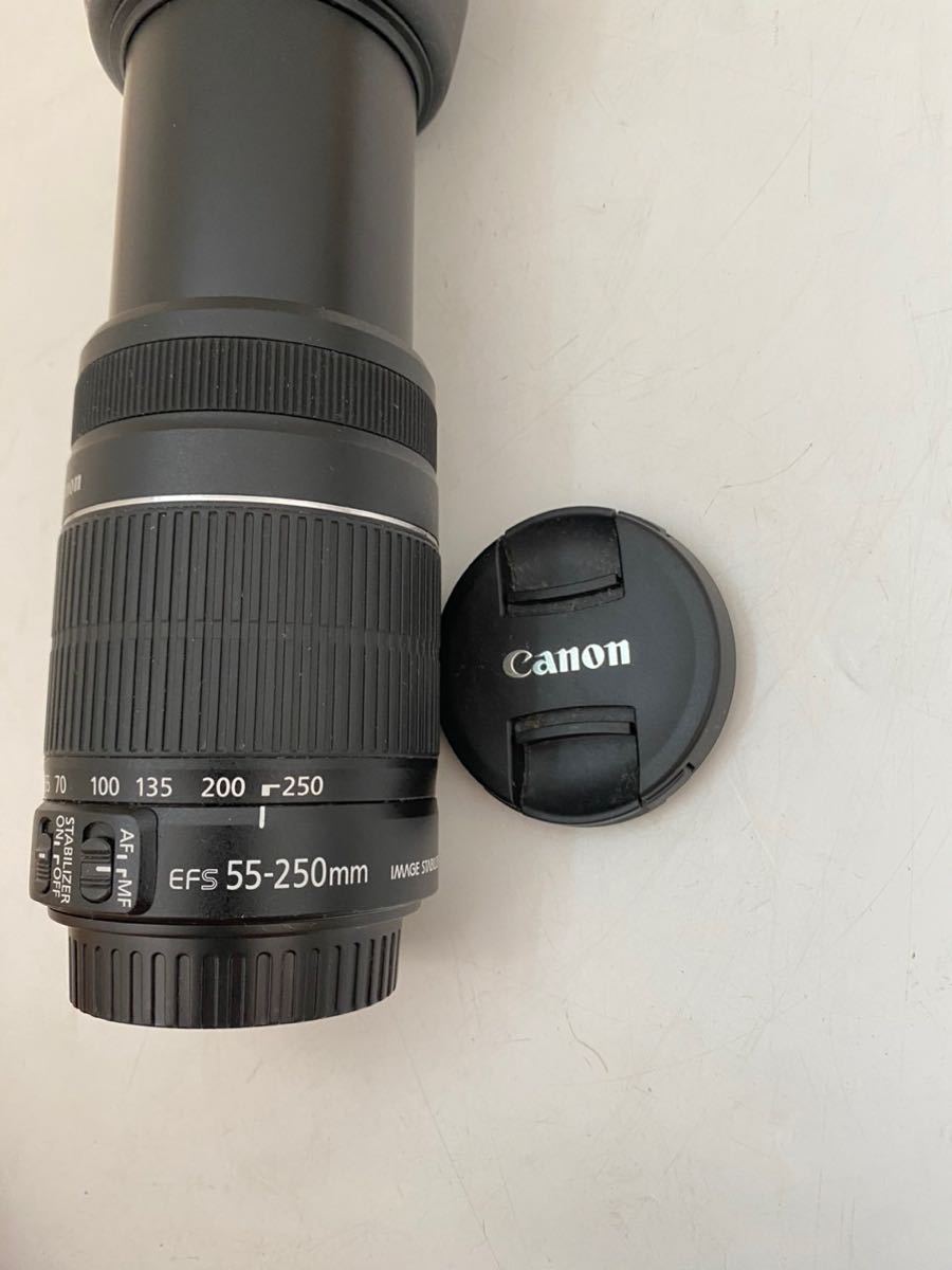 カメラレンズ Canon 55-250mm 1:4-5.6
