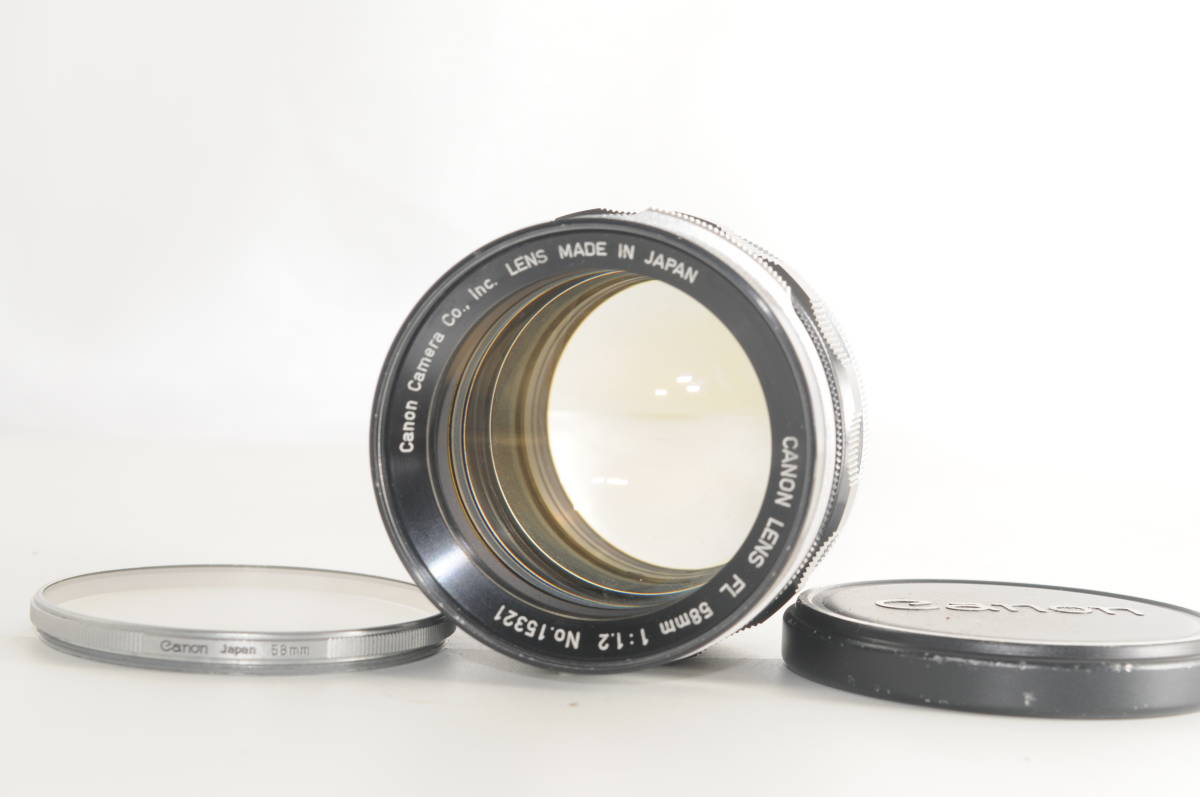 ☆特上品☆CANON キヤノン FL 58mm F1.2☆完動☆D081☆