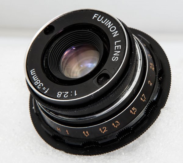 FUJINON F2.8 38mm フジカオート7QDのレンズをSONY Eマウント（NEX