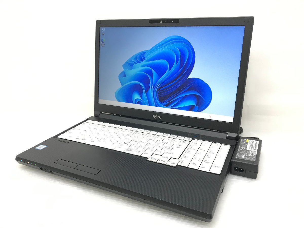1円 Windows11 FUJITSU LIFEBOOK A579/BX FMVA6401MP Core i5-8265U