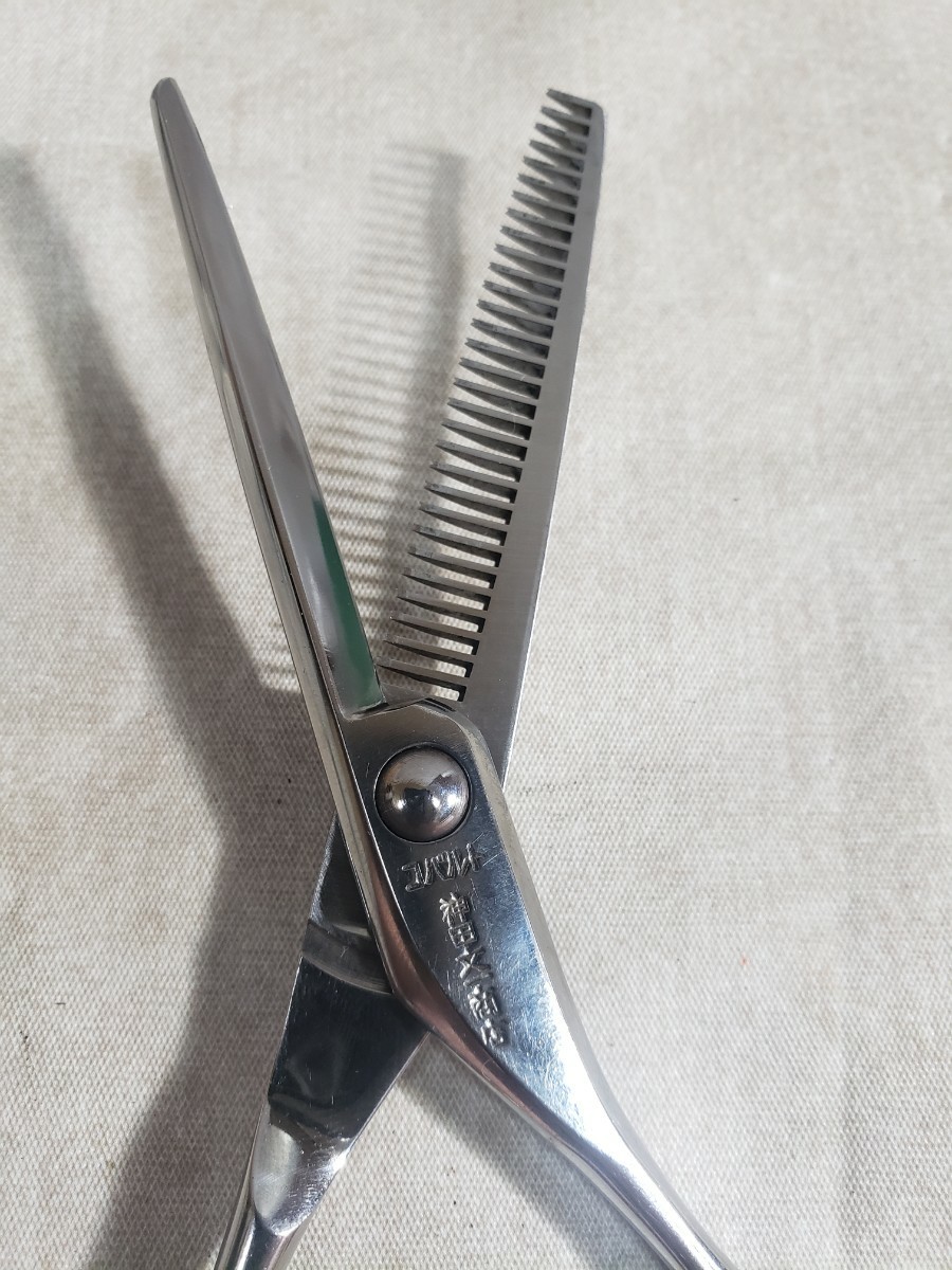 中古 美品 R.E.G. O-K 50 コバルト 神田文一商店 神田文一商店 OK セニングシザー 中古品 名神田文一店OKオーケー