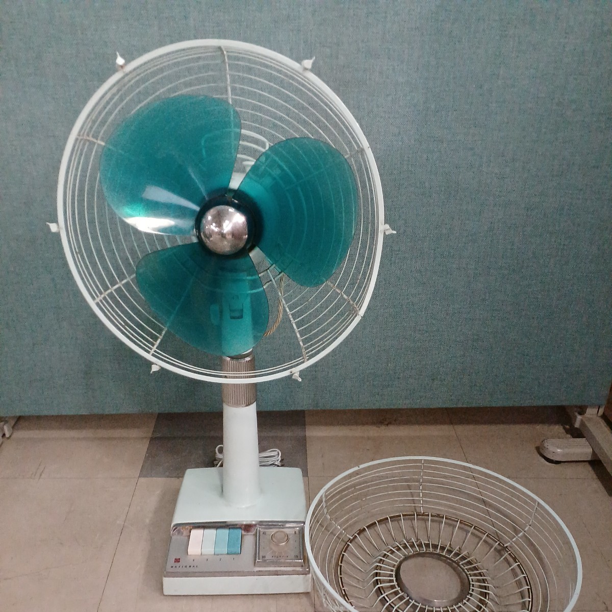昭和レトロ NATIONAL ELECTRIC FAN ナショナル扇風機 TYPE/30HD 羽根径