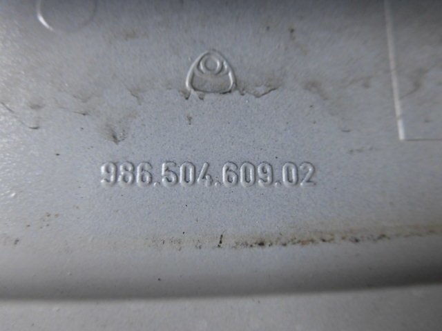 ◆'03 ポルシェ ボクスター 98623 リアスポイラー/トランクスポイラー(品番：986.504.609.02 / 色番：9A2=ビアリッツホワイト)◆ | ポルシェ リアスポイラー 》ポルシェ 《 schnell