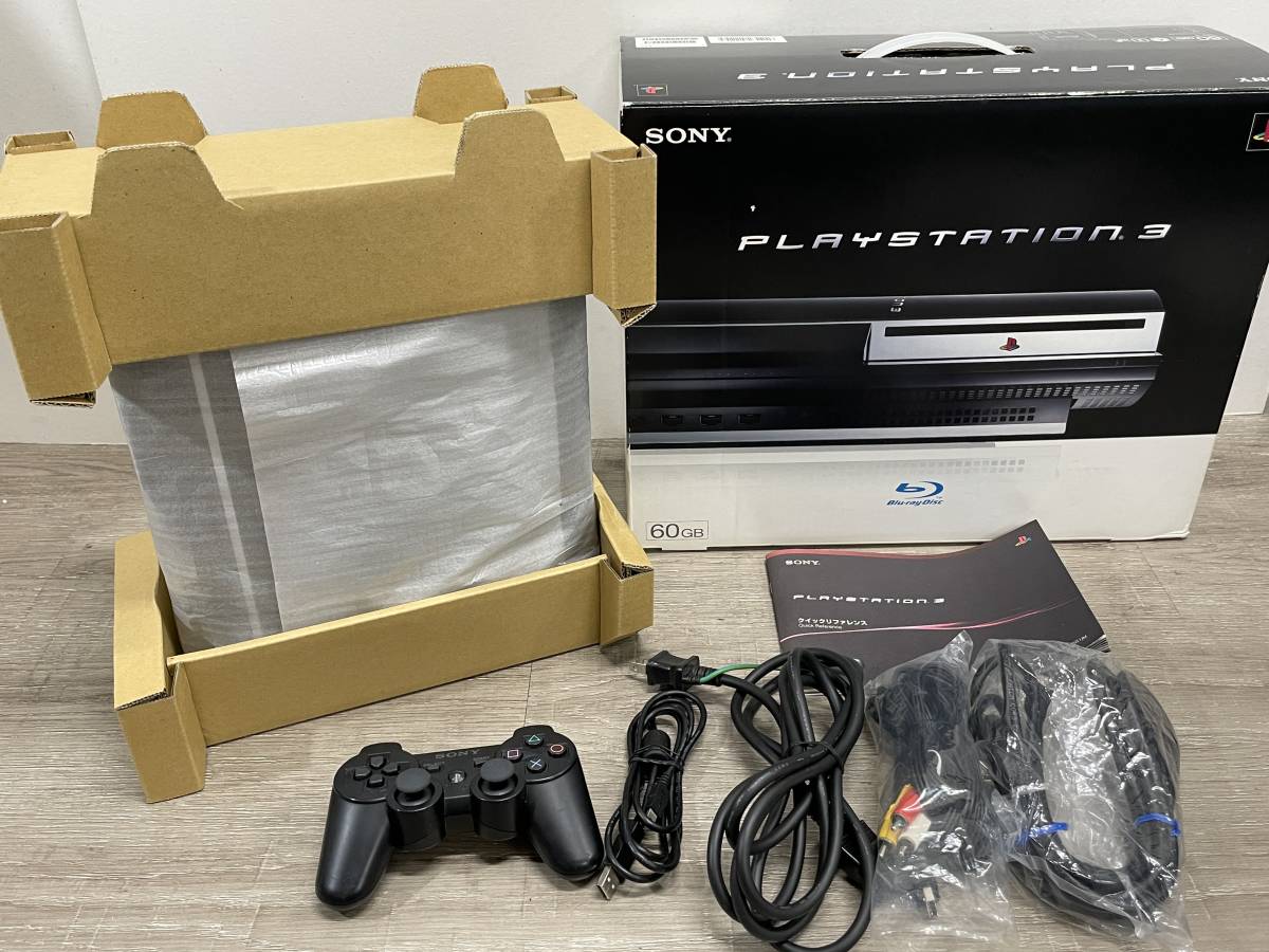 ☆PS3 本体 希少【FW3.55以下】 CECHA00 FW2.52 CFW導入可☆ 【低価