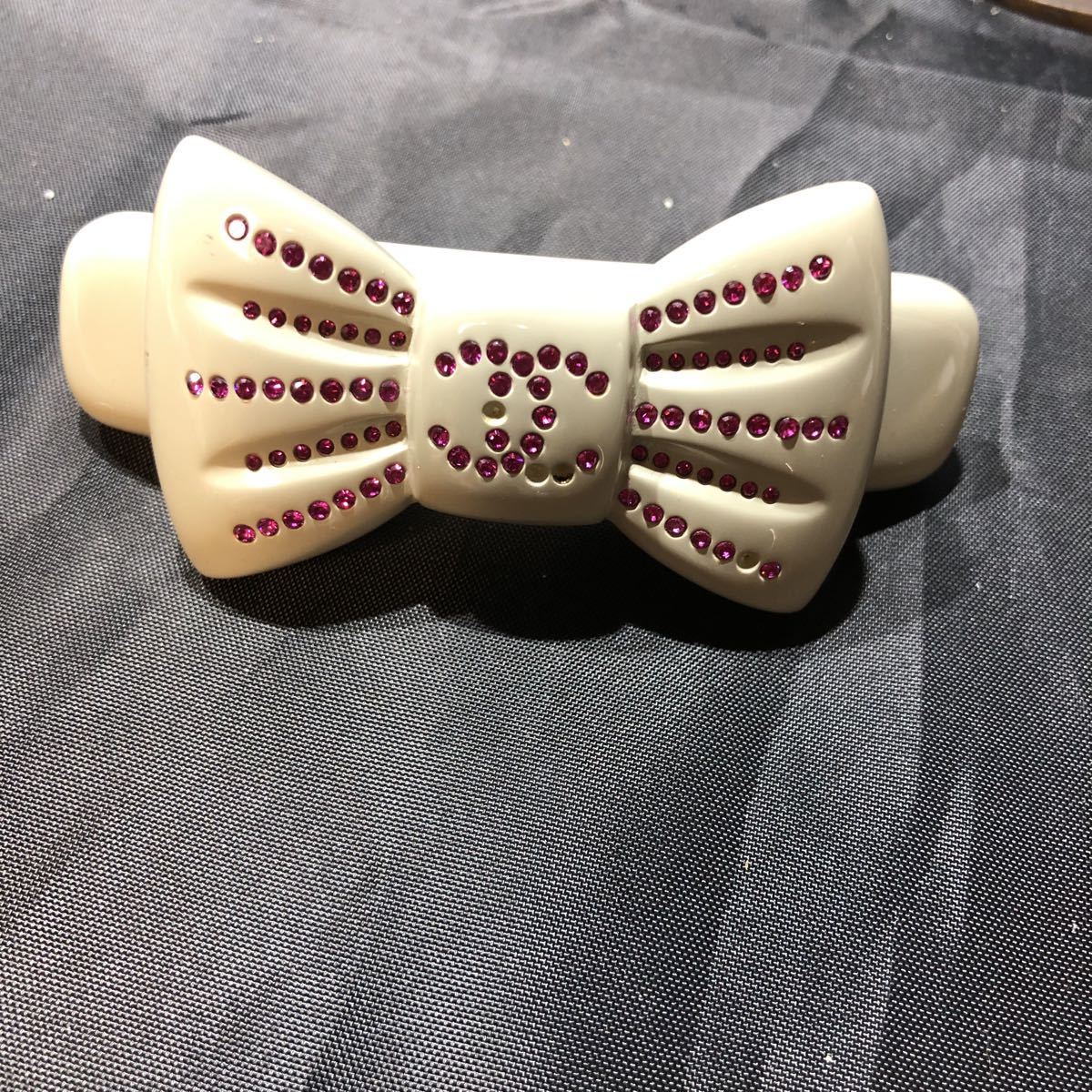 正規品 シャネル キラキラリボンバレッタ 【公式通販】