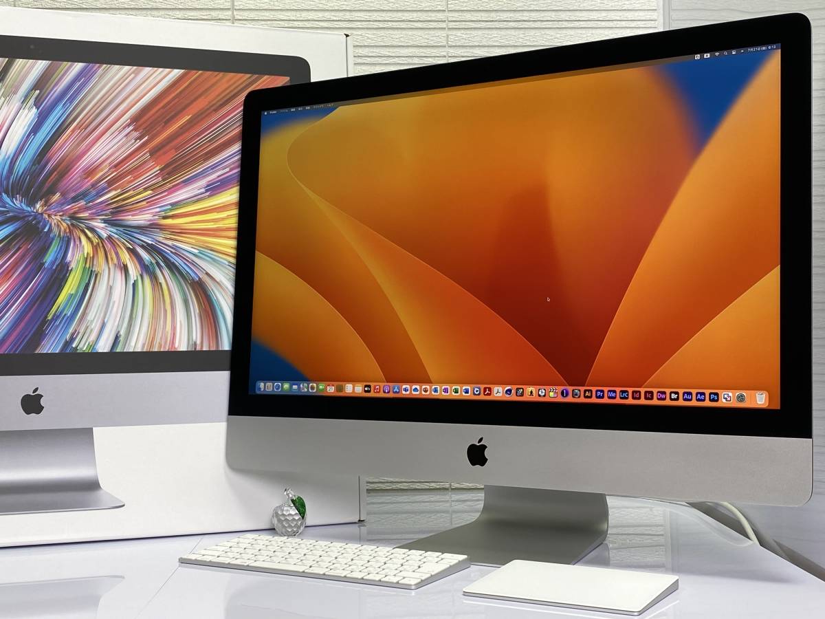 美品 】iMac Retina 5K 2020 27インチ Core i9 メモリ64GB/SSD1TB搭載。