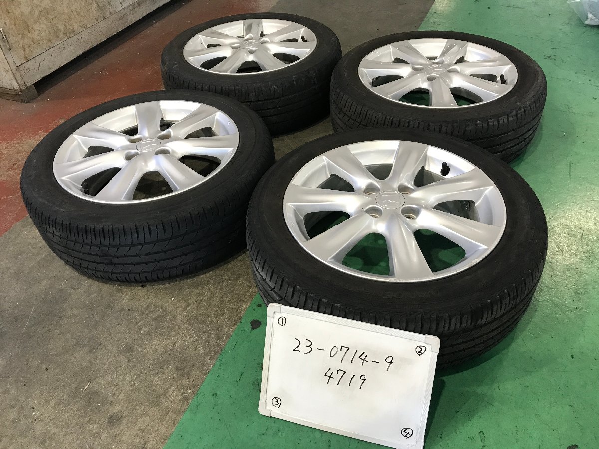 ☆ZE2 ホンダ インサイト純正16インチアルミホイール+タイヤ付き4本 185/