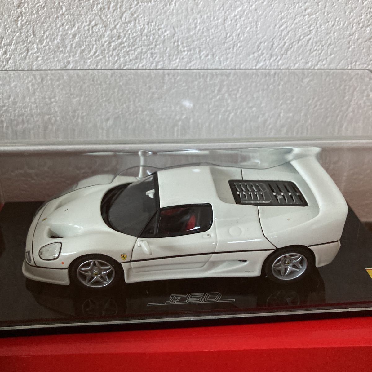 京商 1⁄43 FERRARI F50 AUTOart Ferrari F50 Red Black Interior