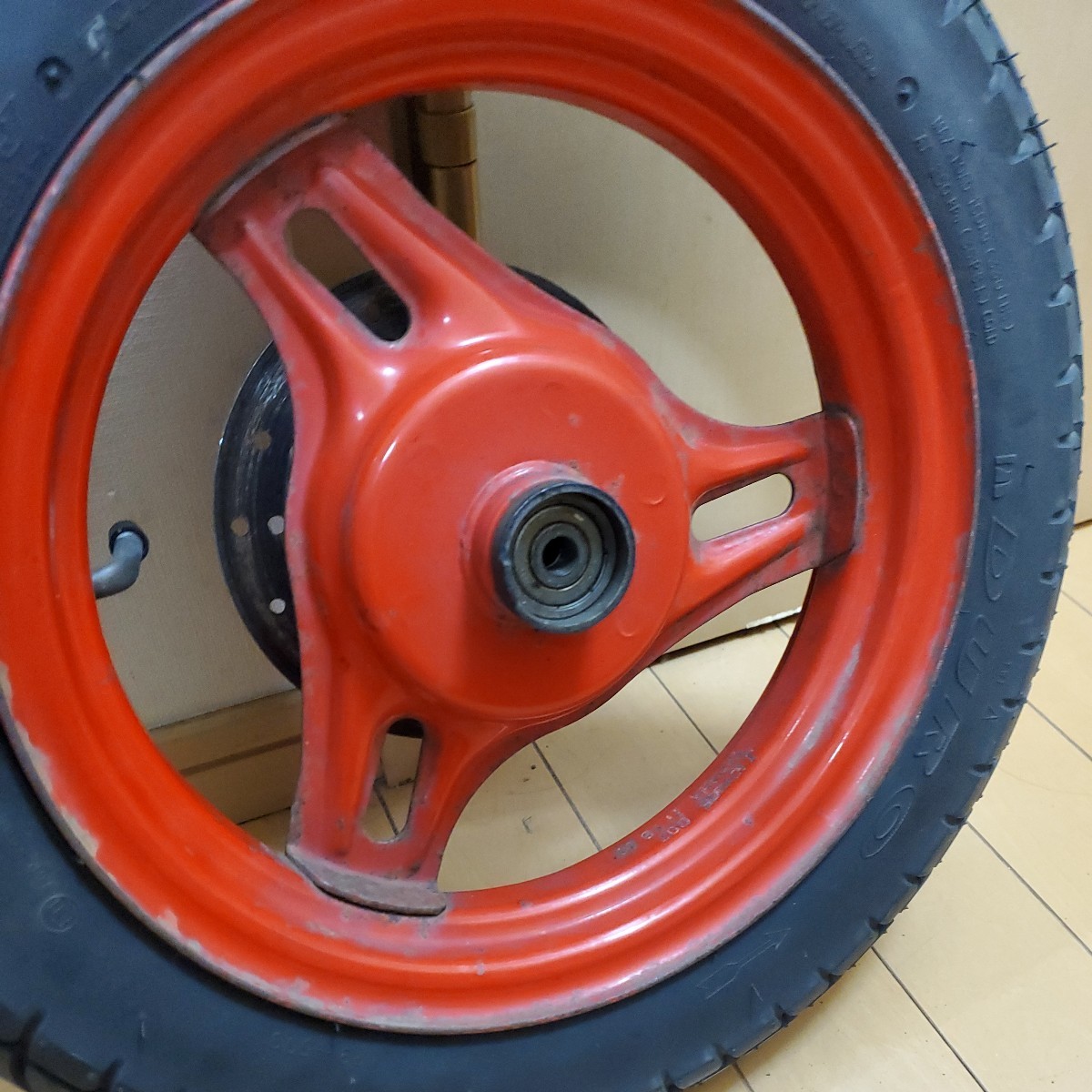 ヤマハ チャンプ RS フロント ホイール ディスク 2NA ジョグ ペリカン