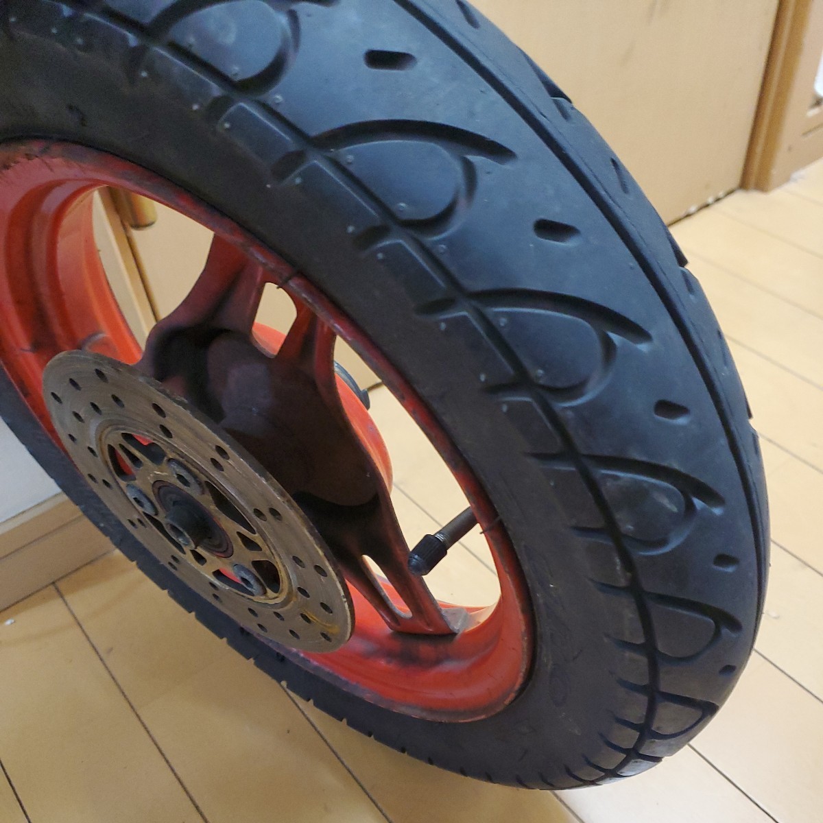 ヤマハ チャンプ RS フロント ホイール ディスク 2NA ジョグ ペリカン