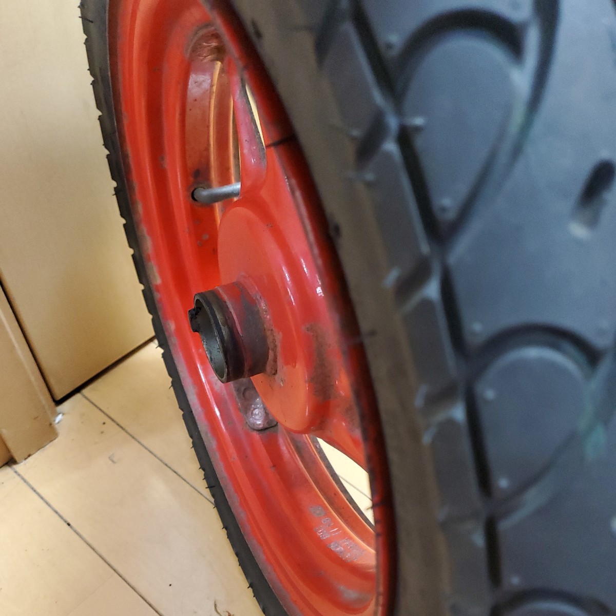ヤマハ チャンプ RS フロント ホイール ディスク 2NA ジョグ ペリカン