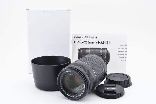 55-250mm EF-S IS ズームレンズ 断捨離 Telephoto ◇【CANON キヤノン