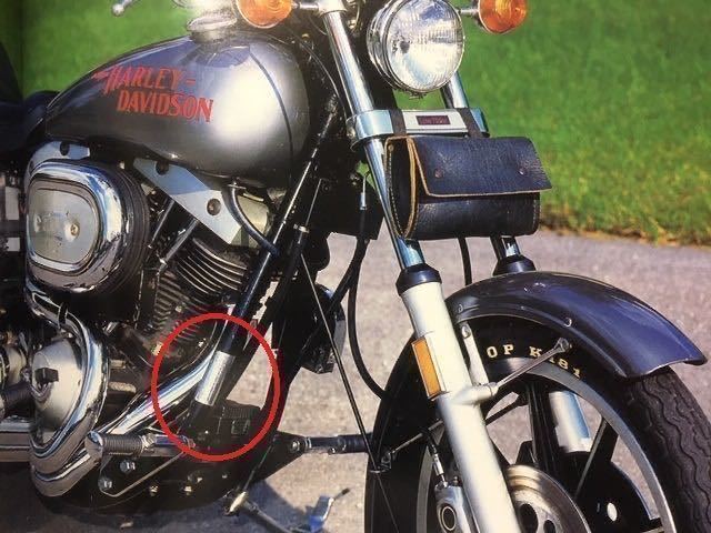 NOS 純正タンクデカール AMFバー＆シールド 黒金 FXE XL ショベル NOS 純正タンクデカール AMFバー＆シールド 黒金 FXE XL ショベル