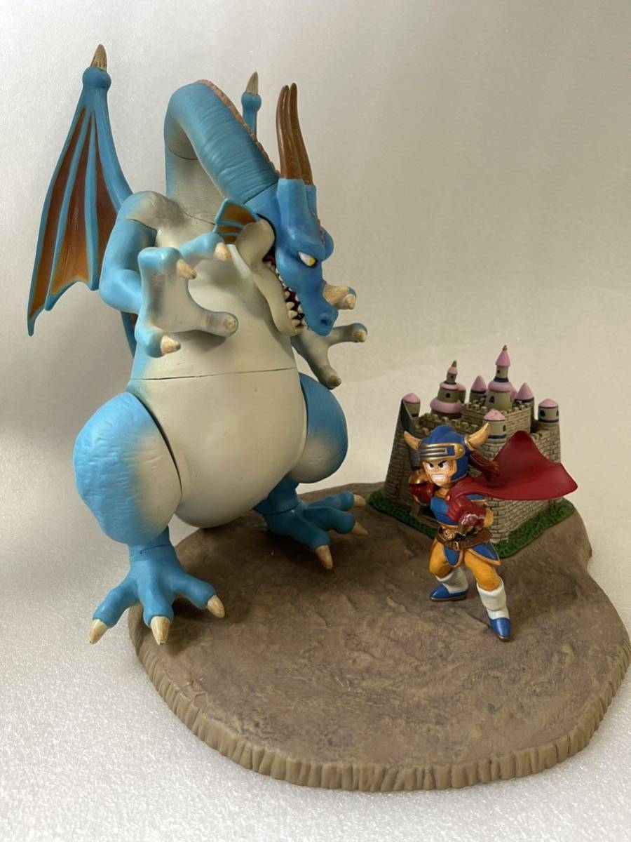 ドラゴンクエスト フィギュア 現状品 主人公vs竜王 パッケージジオラマ 
