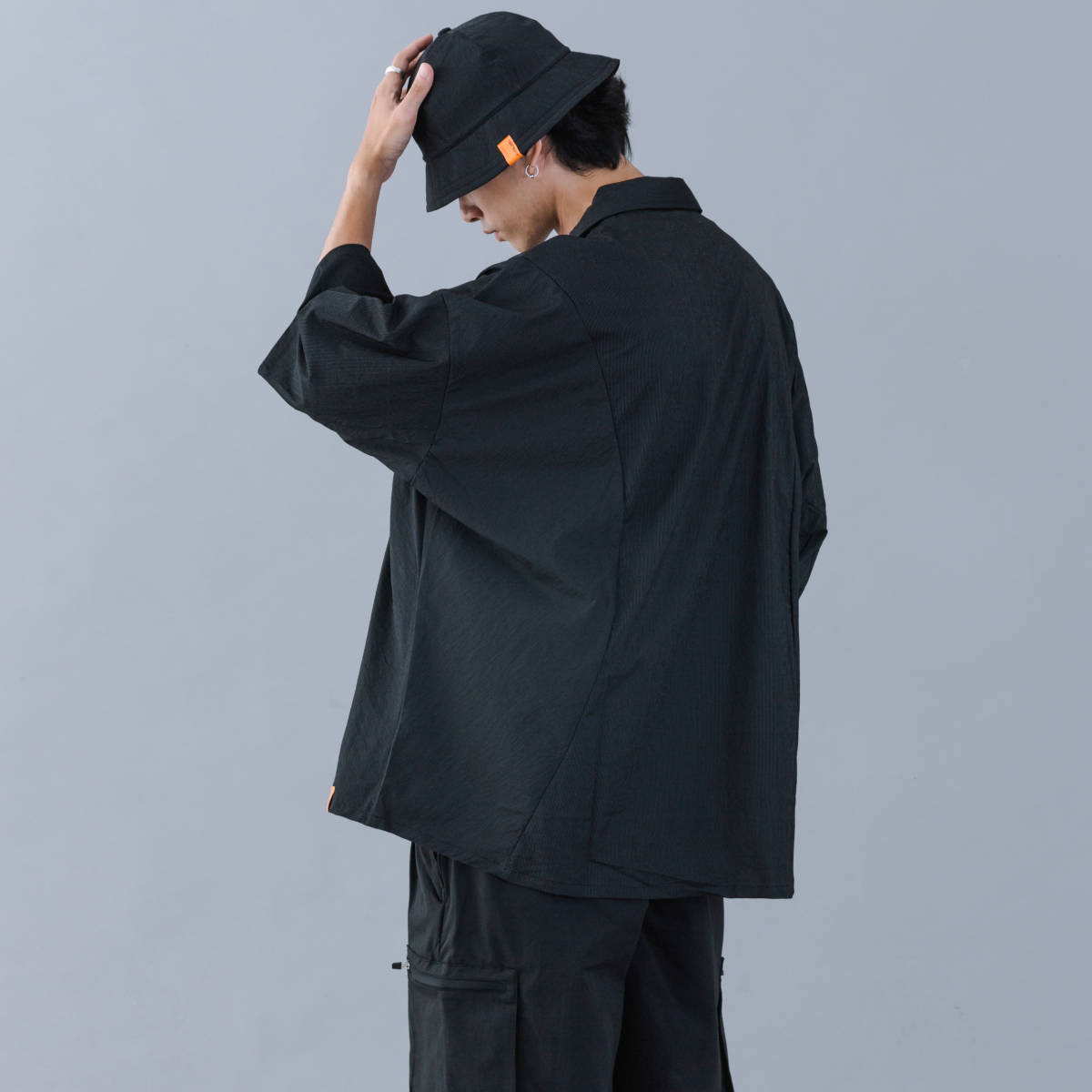 TIGHTBOOTH PINSTRIPE HALF-ZIP SHIRT | APPS-BICENTENARIO-PRD-01
