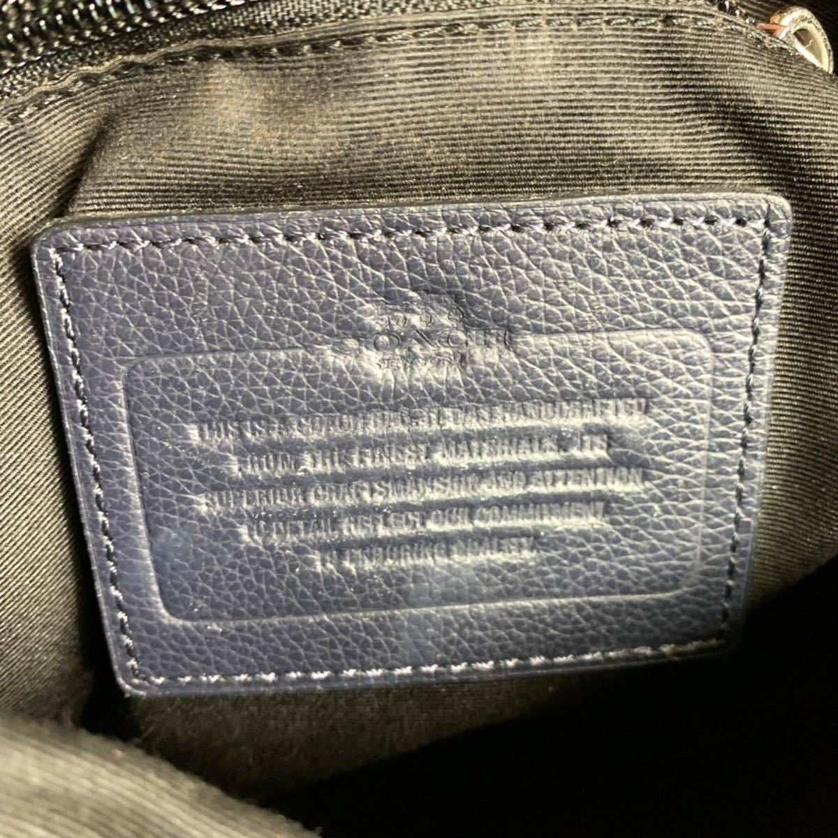 1円 極希少 極美品 COACH コーチ メンズ ショルダーバッグ サコッシュ 