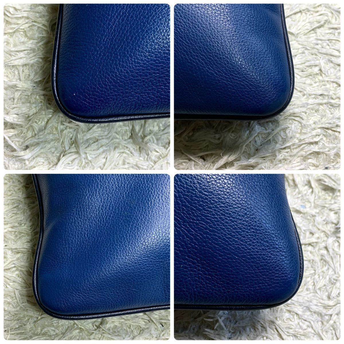 1円 極希少 極美品 COACH コーチ メンズ ショルダーバッグ サコッシュ 