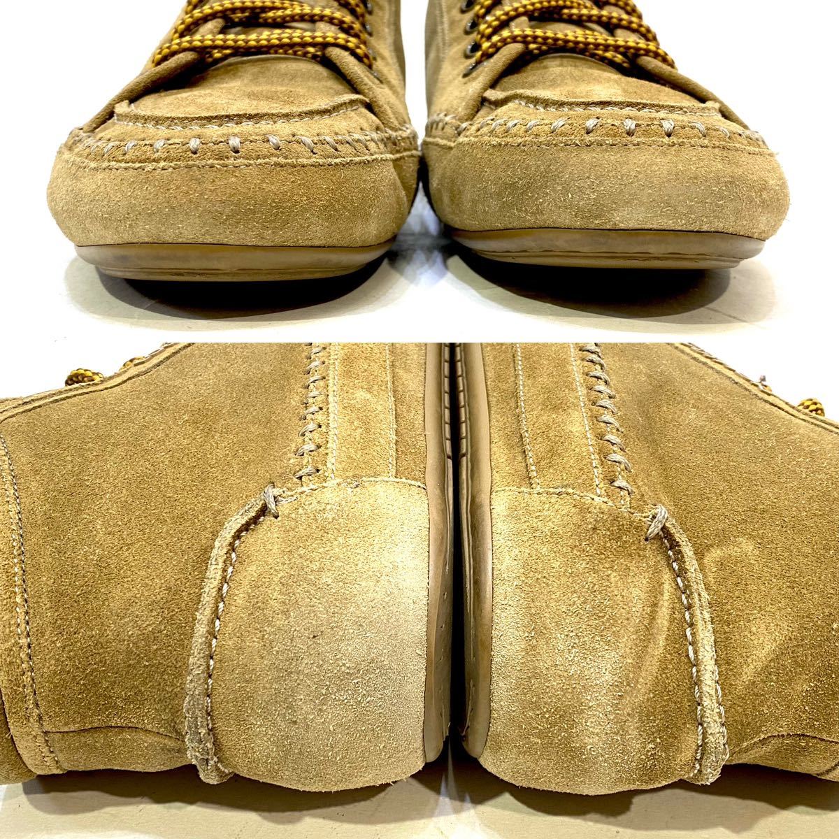 LOUIS VUITTON LI0191 MENS スエード モカシンブーツ ルイヴィトン 