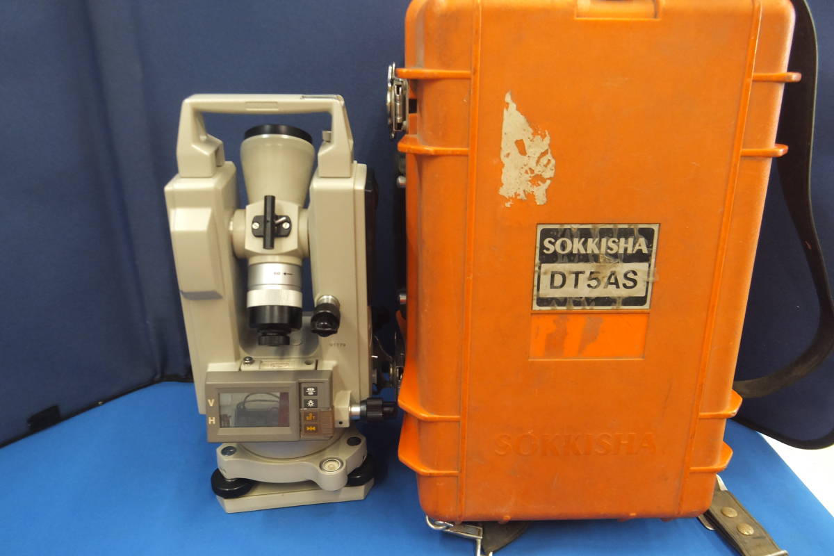 ★☆ジャンク品　SOKKISHA　ソキア　電子セオドライト　DT5AS　ケース付☆★