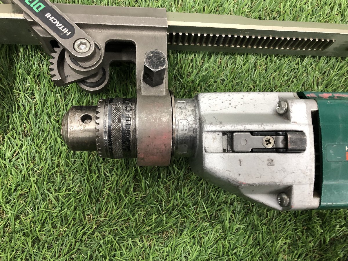 中古品】HITACHI 電子ドリル ボーラー用スタンドセット D13VD / D13 