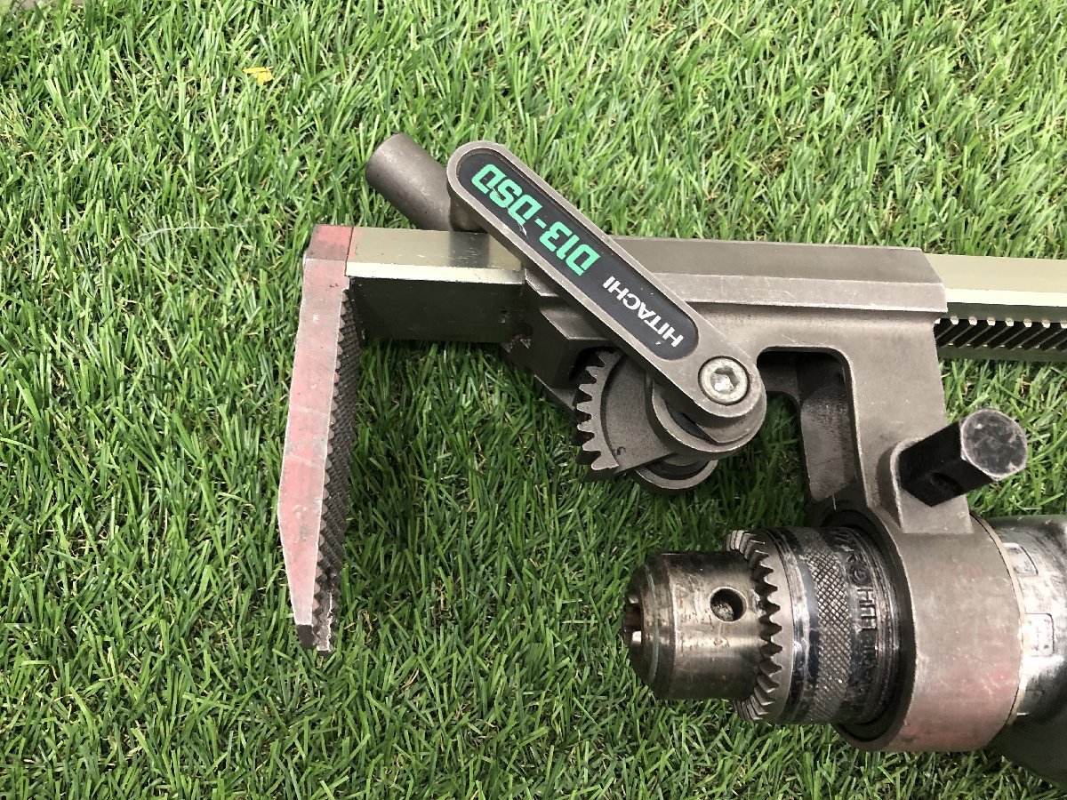 中古品】HITACHI 電子ドリル ボーラー用スタンドセット D13VD / D13 