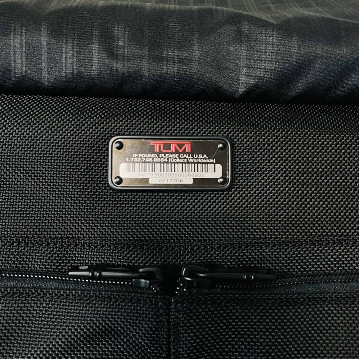 未使用品 TUMI トゥミ ショルダーバッグ 22177DH Alpha Slim Messenger