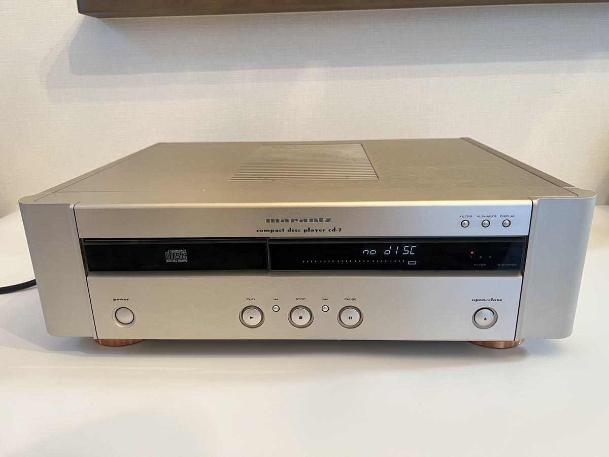 希少 Marantz マランツ CDデッキ CD-7F 名機 現状品(マランツ)｜売買 