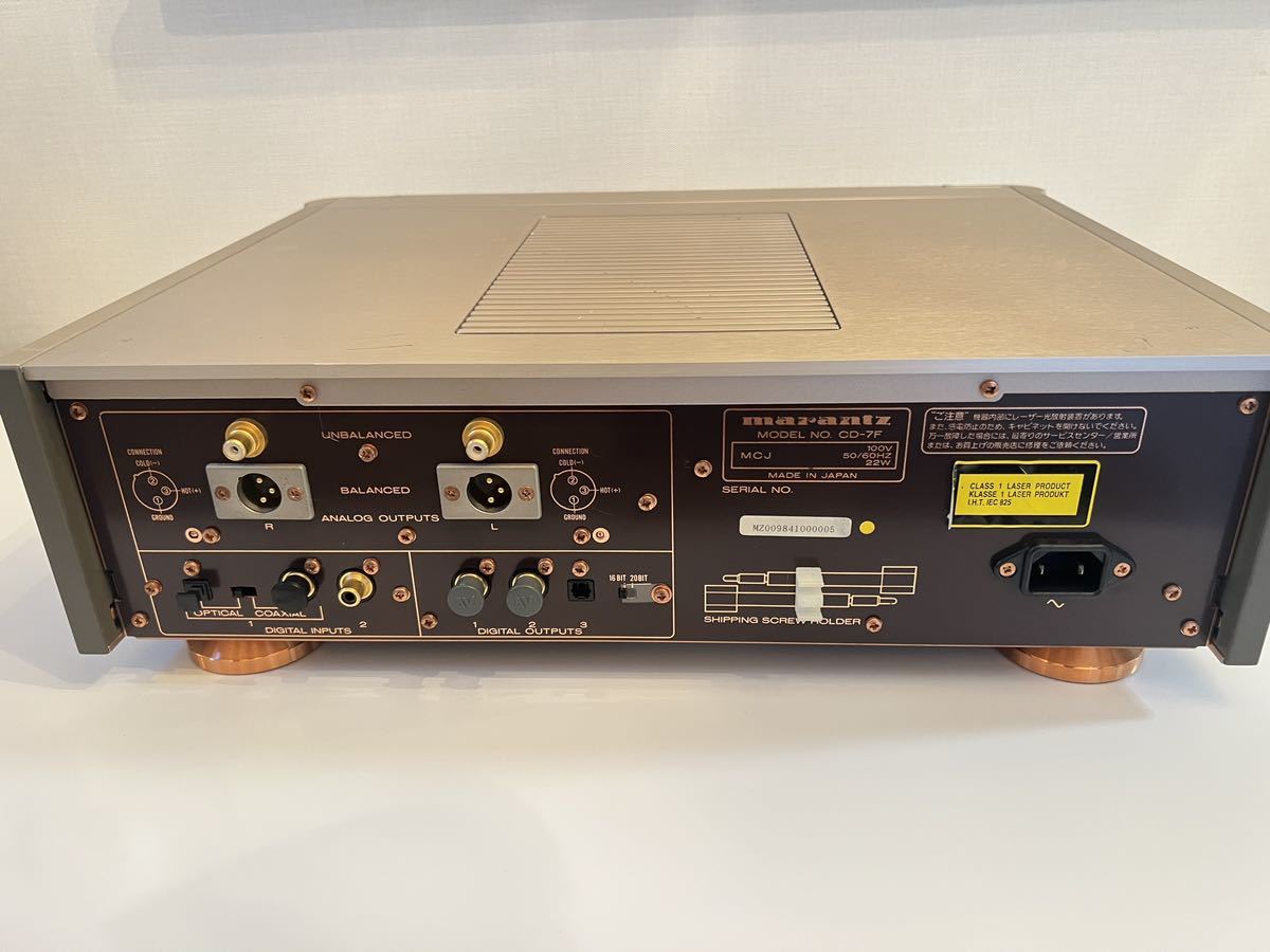 希少 Marantz マランツ CDデッキ CD-7F 名機 現状品(マランツ)｜売買 
