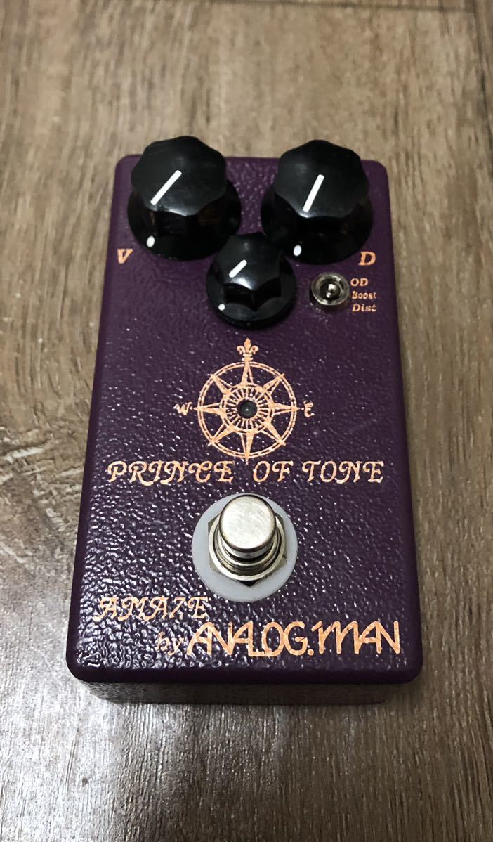 【得価，低価】 Analog Man アナログマン PRINCE OF TONE オーバードライブ Analog man Prince of Tone ANALOGMAN Overdrive ペダル 9V電池/アダプタ(オーバードライブ)｜売買されたオークション情報、yahooの商品情報をアーカイブ エフェクター