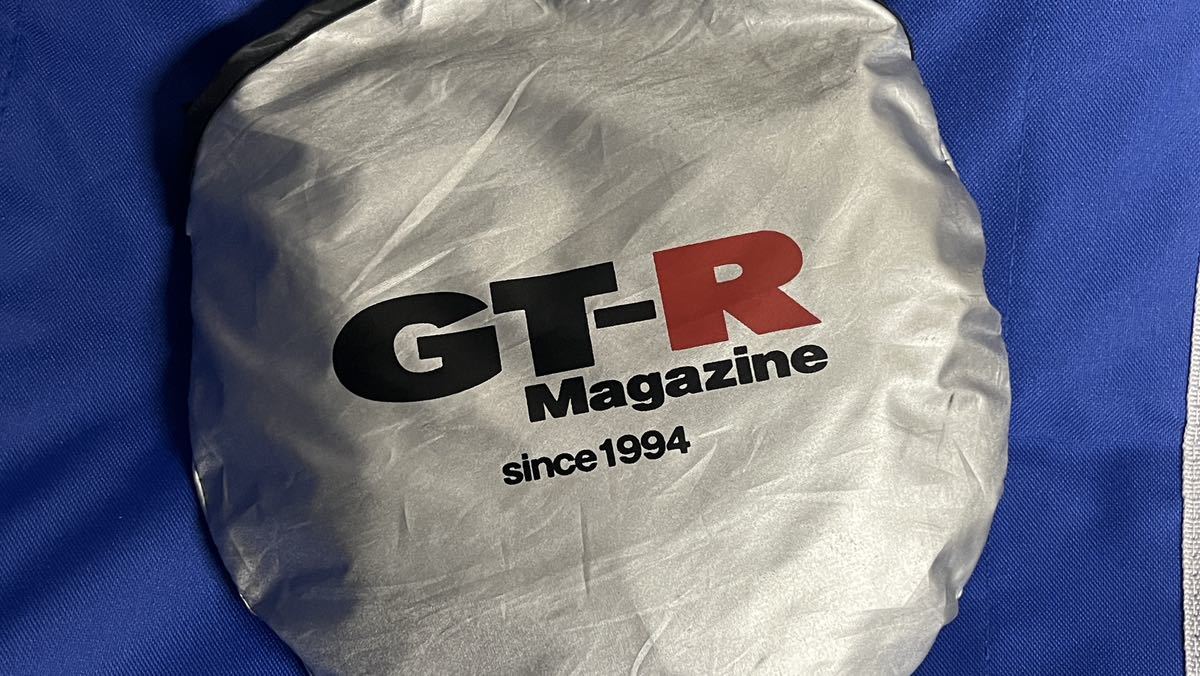 新モデル GT-Rマガジン オリジナル サンシェード中古品です。(内装品 